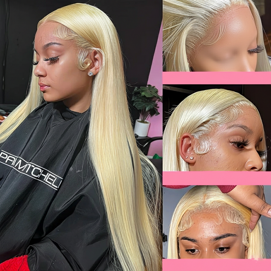 34" 613 Blonde HD Lace Wig