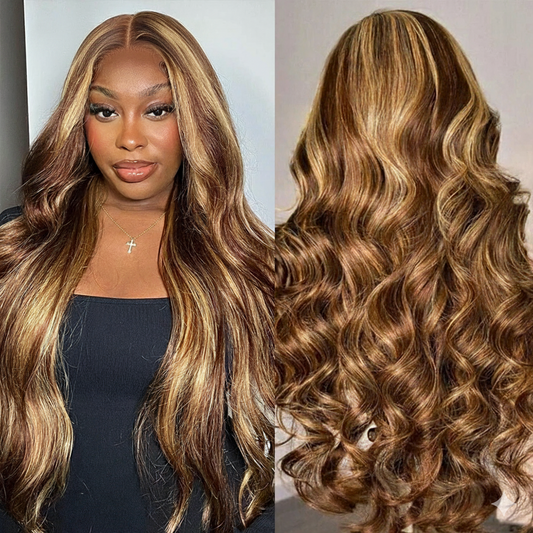 5x5 HD Lace Highlight Wig
