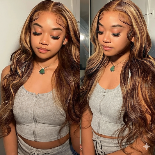 5x5 HD Lace Highlight Wig